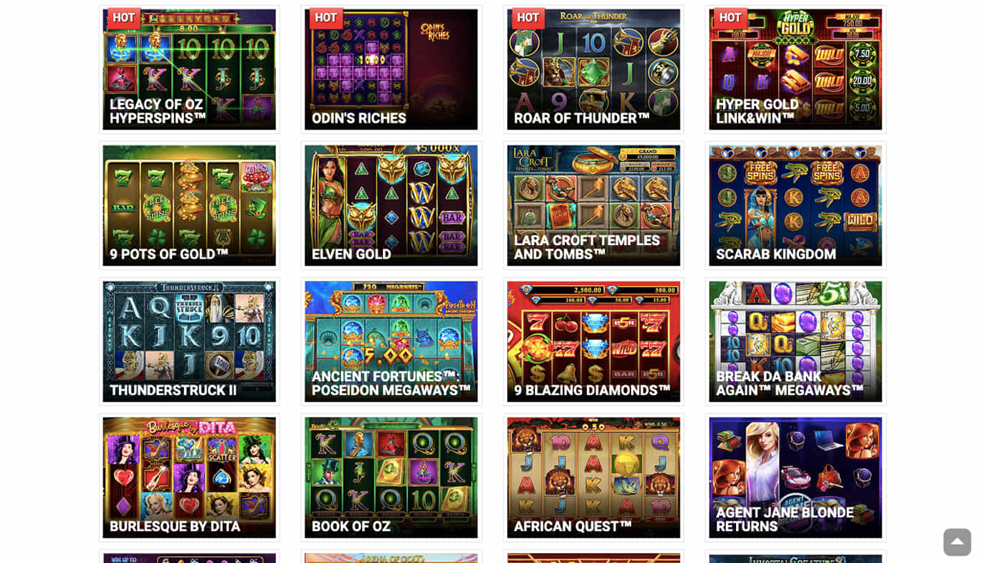 Quatro Casino games
