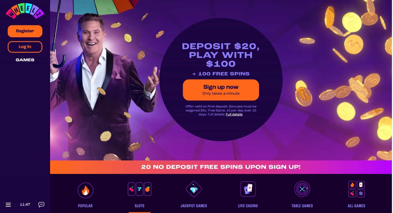 Wheelz Casino Review