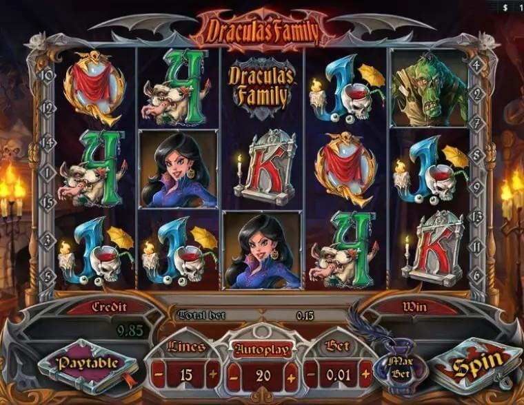 dracula family pokie