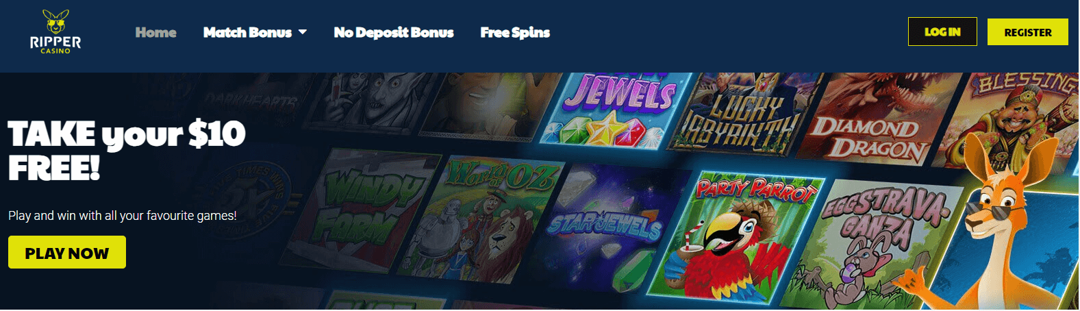 ripper casino banner