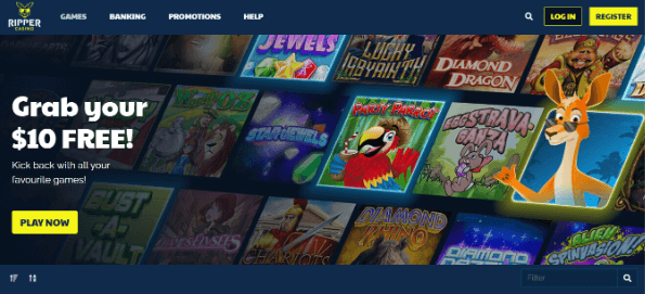 ripper homepage screenshot