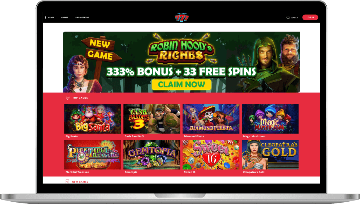 sector 777 casino mockup