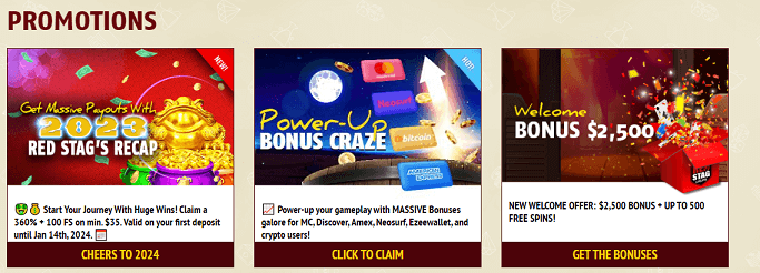 Stag Casino Promotions