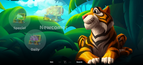 tiger casino banner