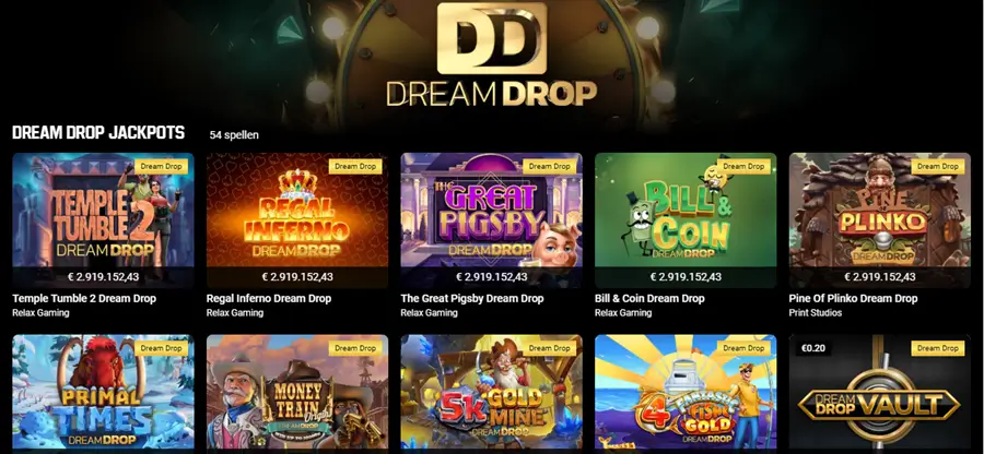 Unibet heeft ook spellen van iets onbekendere makers die toch unieke en leuke ervaringen bieden. Er zijn demo's beschikbaar zodat je spellen eerst kunt proberen voor je geld investeert.