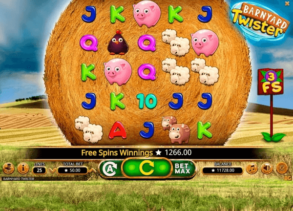 Barnyard Twister pokie