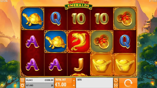 Eastern Emeralds Slot Gameplay