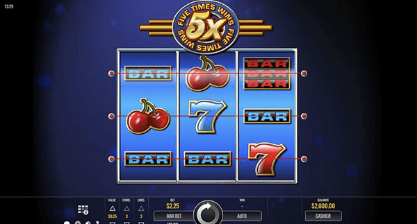 Five Times Wins by Rival Gameplay
