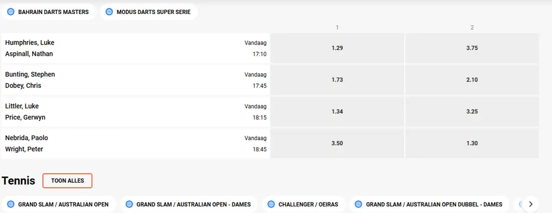 Leovegas sportsbook 2025 screenshot