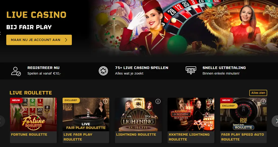 fairplay live casino 2025 screenshot