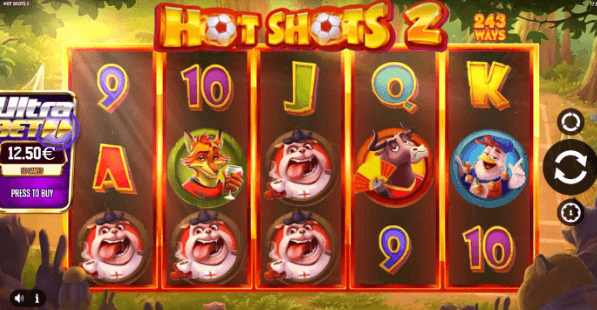 hot shots 2 online pokie