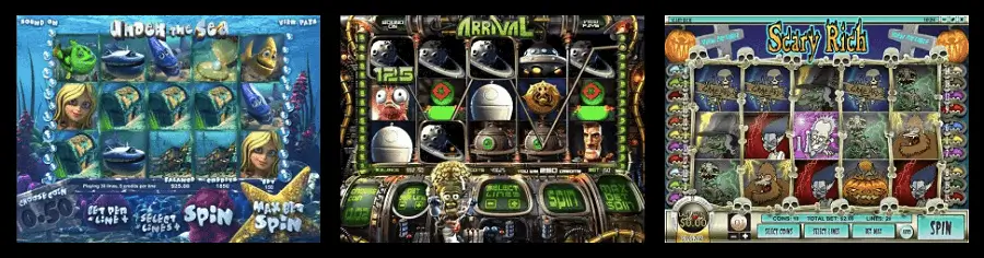 rich casino games screen