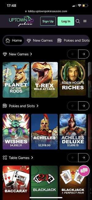 No extra apps needed to enjoy Uptown Pokies on mobile—just fire up your browser and dive into the same vibrant experience as on a desktop.