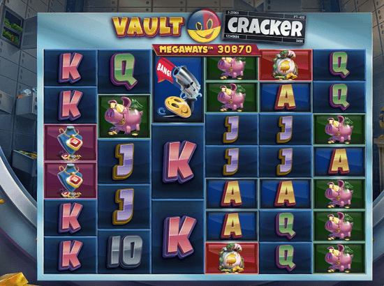 Vault Cracker Megaways Gameplay