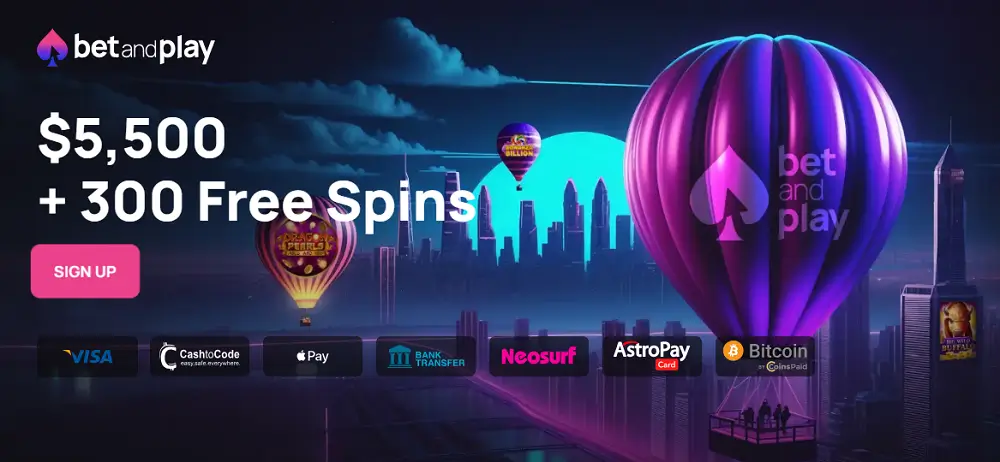 bet and play banner bonus