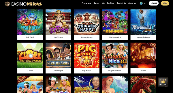 Top Games You Should Try at Casino Midas
