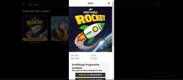 Rocket Gambling Game