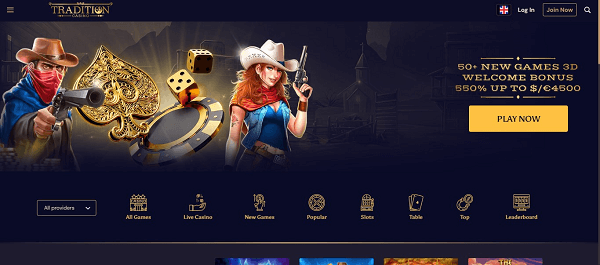 The face of Tradition Casino Australia