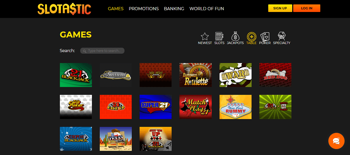 slotastic game selection img