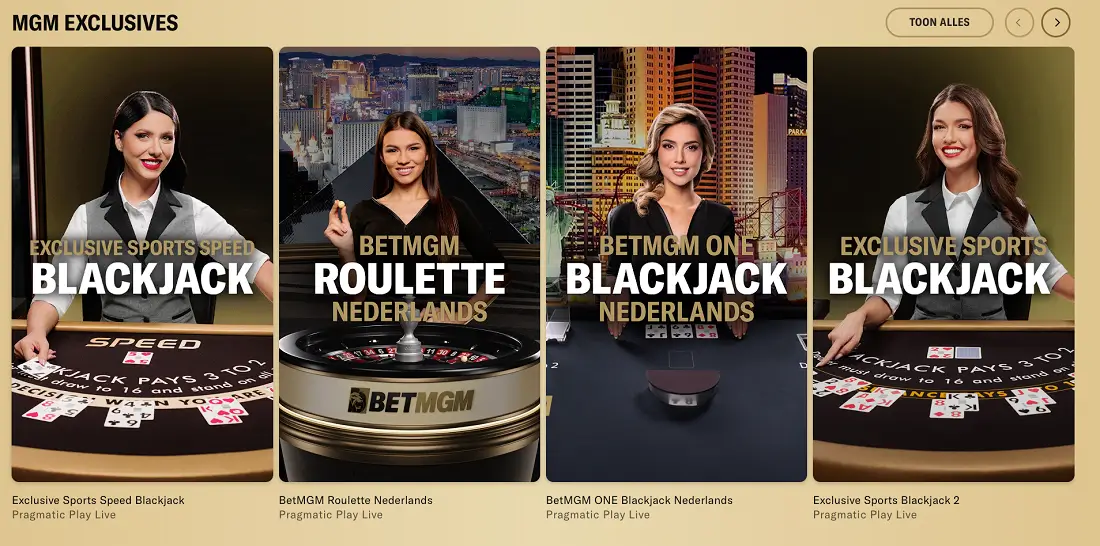 MGM Live casino