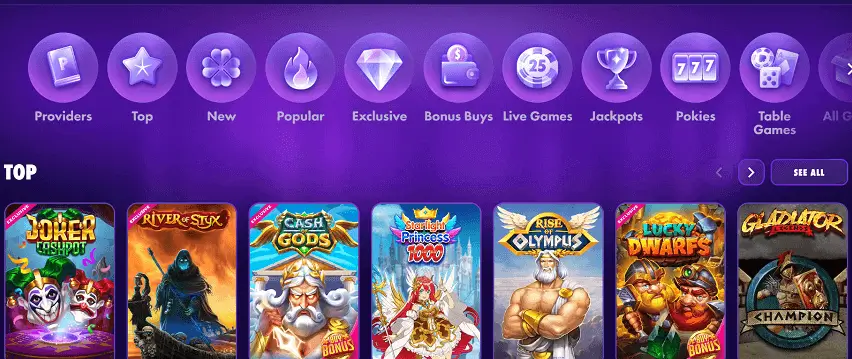 polestar casino games