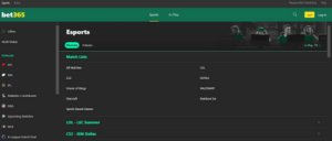 Bet365 Esports betting