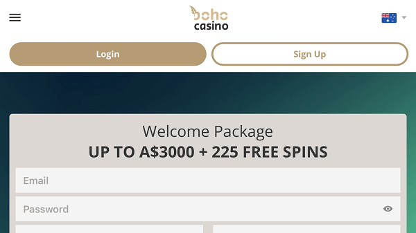Boho Mobile Casino