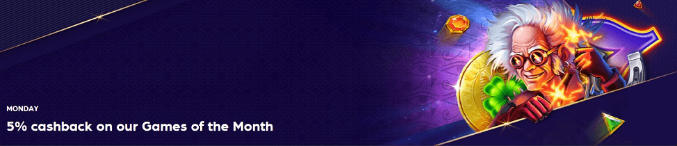 Monday Cashback Bonus