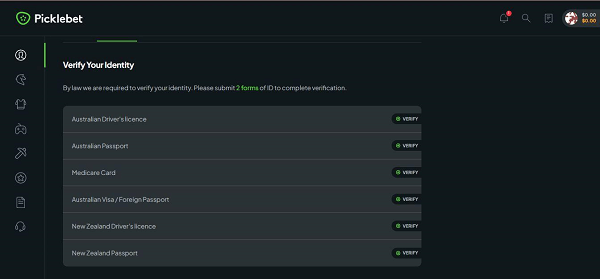 Deed for Picklebet Verification