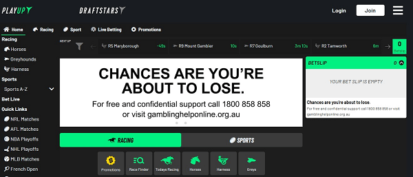 Playup Interface