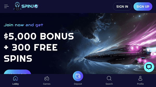 Spinjo Mobile Casino