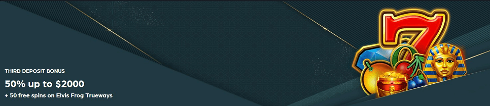 Third deposit bonus