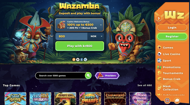 Wazamba Casino