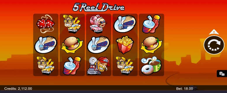 5 Reel Drive Slot Microgaming