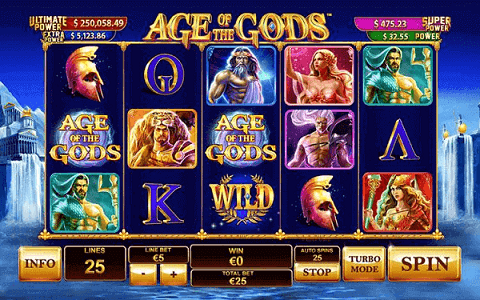 Age of the gods Online casino pokie