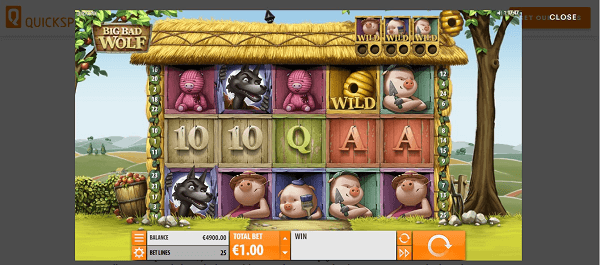 Big Bad Wolf Slot by Quickspin
