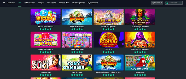 Bitcoin.com Casino Games