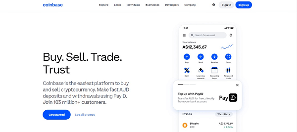 Coinbase Crypto Exchange