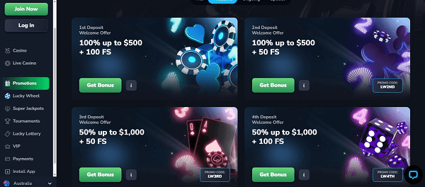 A Closer Look at the Welcome Bonus from Lucky Wins Casino