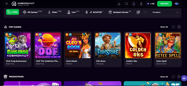 Home page