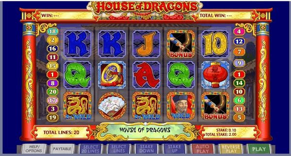House of Dragons Slot Microgaming