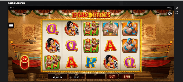 Lucha Legends Slot Microgaming