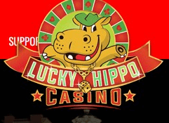 Lucky hippo Casino logo