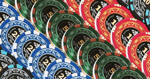 Poker Chips Colours and Values