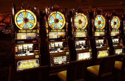 Slotmachines in a Casino