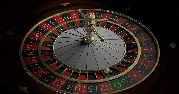 The roulette wheel from above