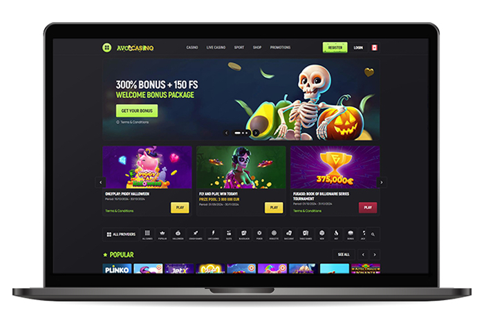 Avoplay Casino Mockup