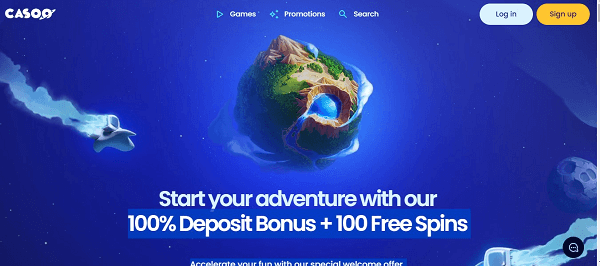 Casoo Casino Australia interface