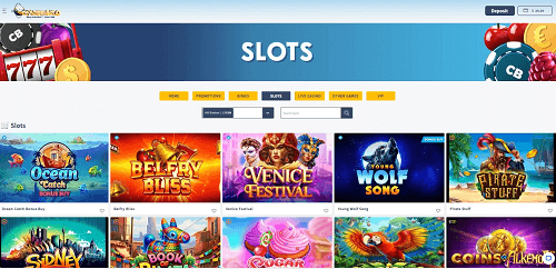Slot Titles at CyberBingo Casino