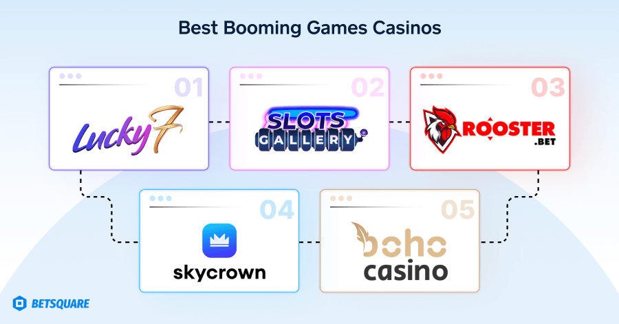 Best Booming Games Casinos